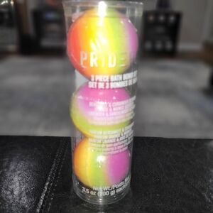 Prideful Bath Bomb Ball 3 Piece Set- NEW
